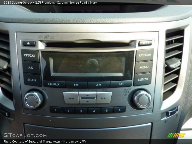 Caramel Bronze Pearl / Ivory 2013 Subaru Outback 2.5i Premium