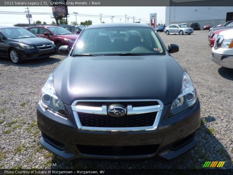 Graphite Gray Metallic / Black 2013 Subaru Legacy 2.5i