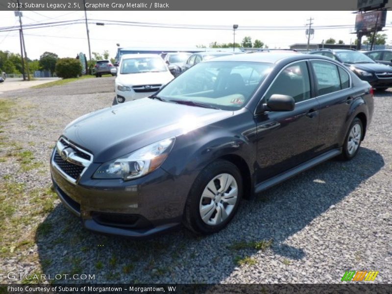 Graphite Gray Metallic / Black 2013 Subaru Legacy 2.5i