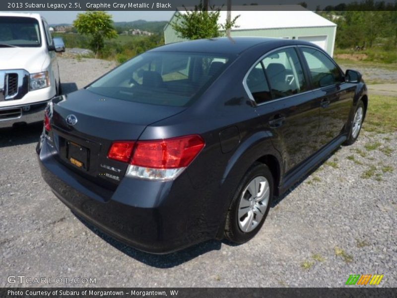 Graphite Gray Metallic / Black 2013 Subaru Legacy 2.5i