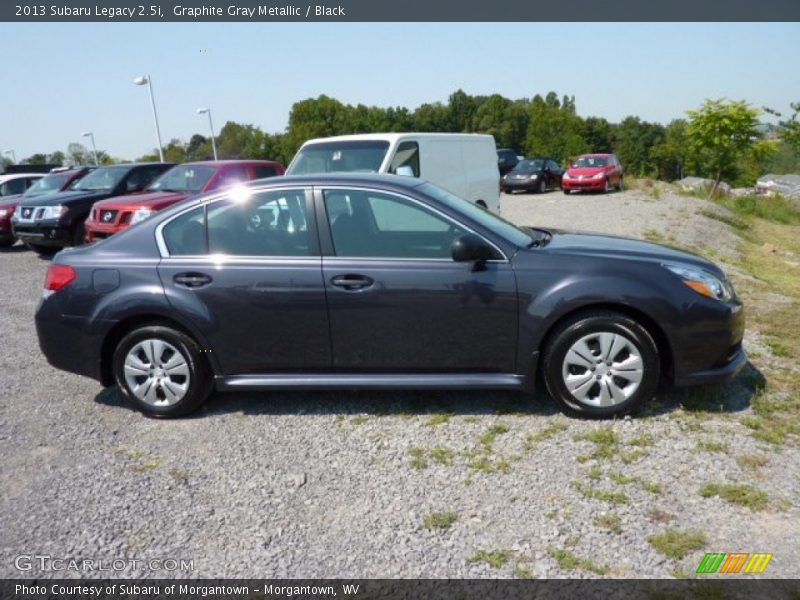 Graphite Gray Metallic / Black 2013 Subaru Legacy 2.5i