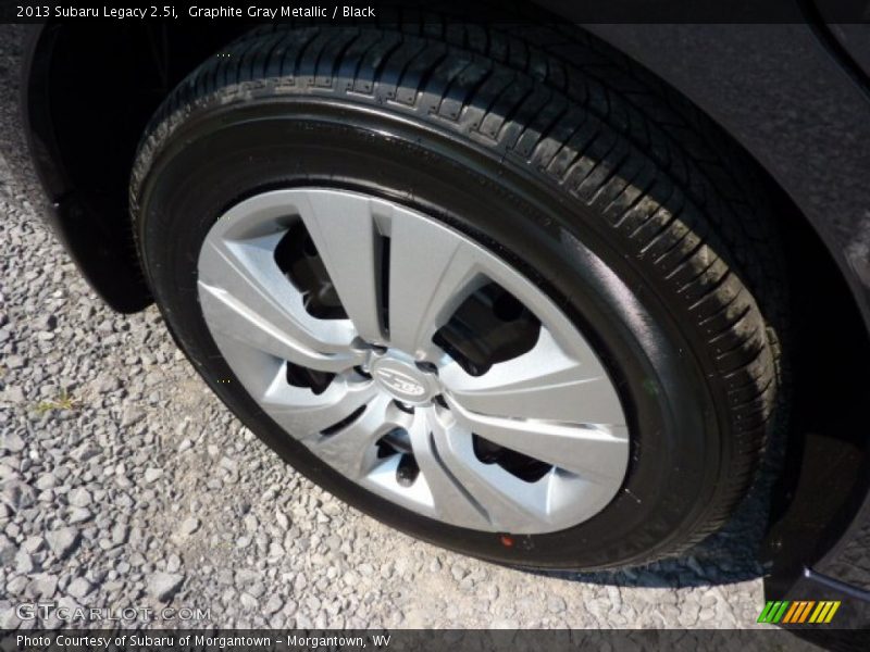 Graphite Gray Metallic / Black 2013 Subaru Legacy 2.5i