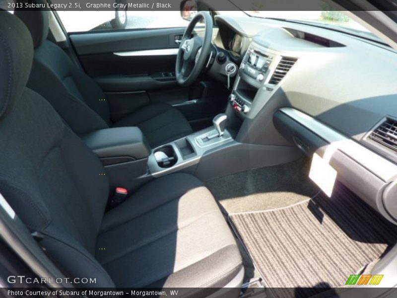 Graphite Gray Metallic / Black 2013 Subaru Legacy 2.5i