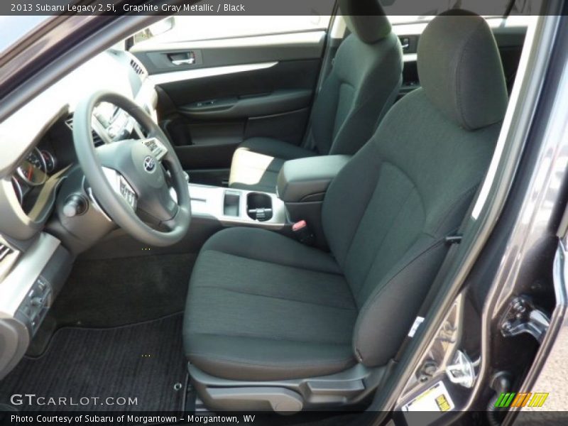 Graphite Gray Metallic / Black 2013 Subaru Legacy 2.5i