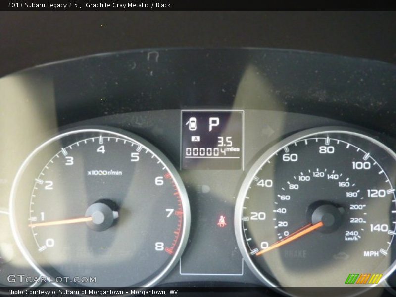 Graphite Gray Metallic / Black 2013 Subaru Legacy 2.5i
