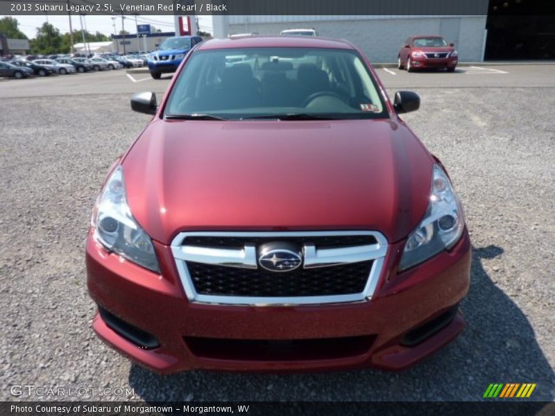 Venetian Red Pearl / Black 2013 Subaru Legacy 2.5i