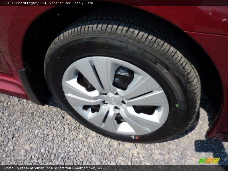 Venetian Red Pearl / Black 2013 Subaru Legacy 2.5i