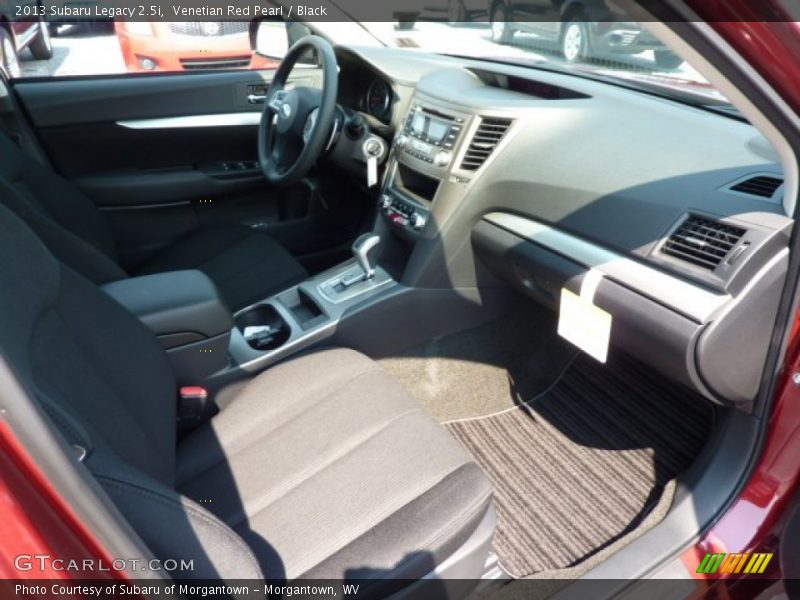 Venetian Red Pearl / Black 2013 Subaru Legacy 2.5i