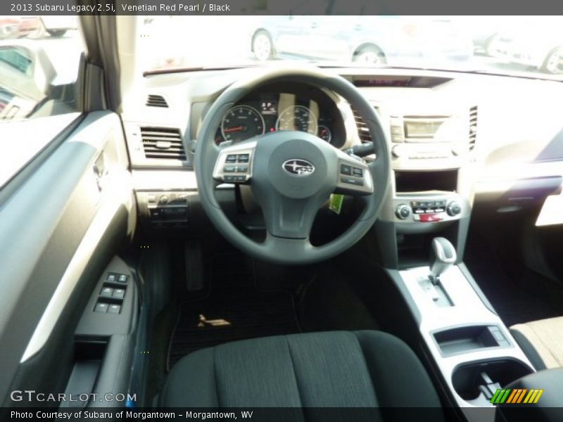 Venetian Red Pearl / Black 2013 Subaru Legacy 2.5i