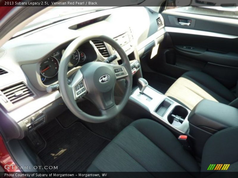 Venetian Red Pearl / Black 2013 Subaru Legacy 2.5i