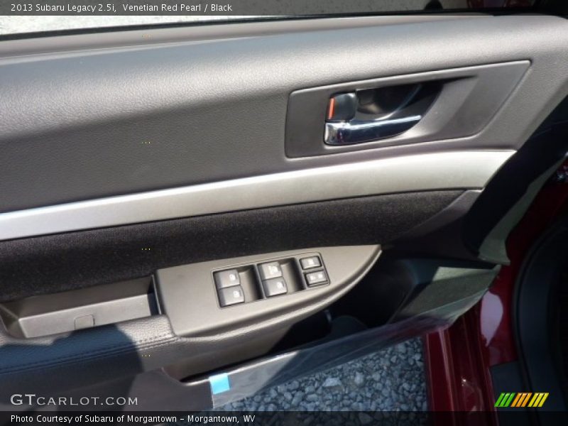 Venetian Red Pearl / Black 2013 Subaru Legacy 2.5i