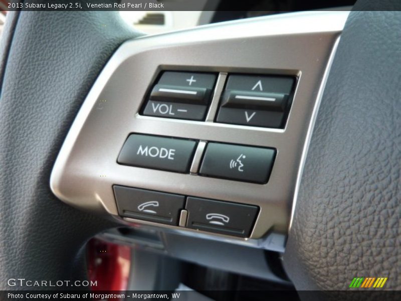 Venetian Red Pearl / Black 2013 Subaru Legacy 2.5i