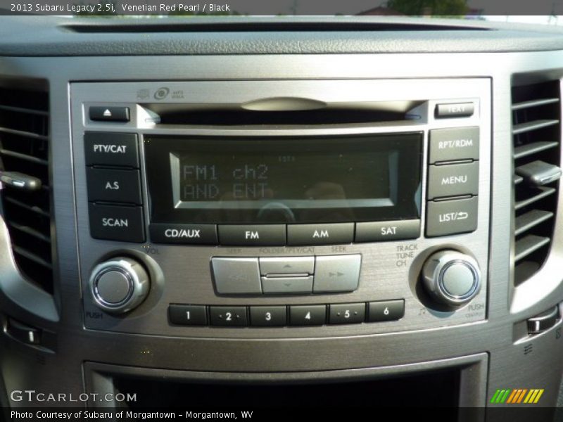 Venetian Red Pearl / Black 2013 Subaru Legacy 2.5i