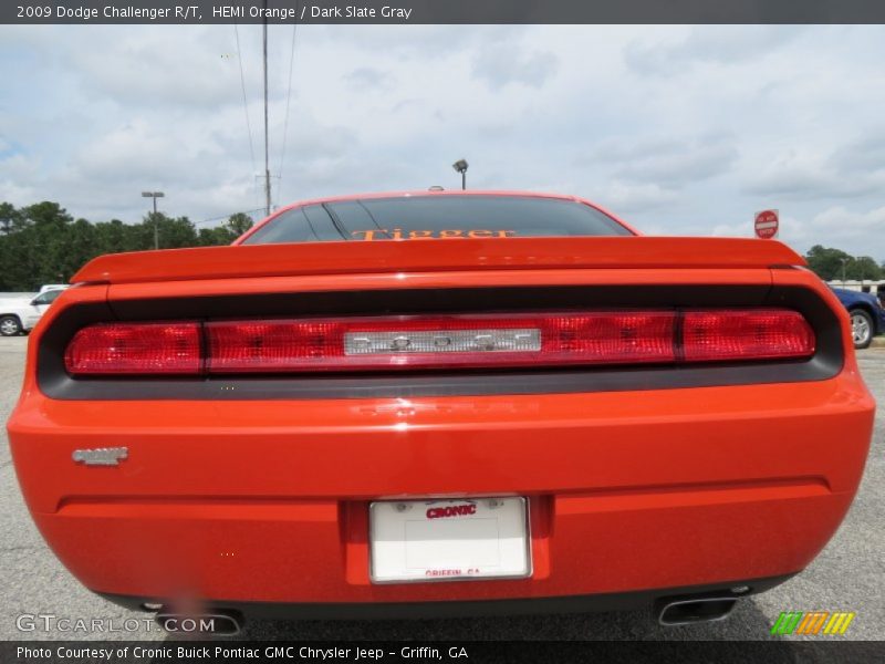 HEMI Orange / Dark Slate Gray 2009 Dodge Challenger R/T
