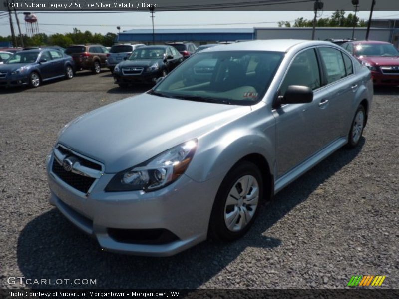 Ice Silver Metallic / Black 2013 Subaru Legacy 2.5i