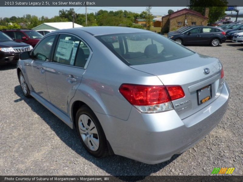 Ice Silver Metallic / Black 2013 Subaru Legacy 2.5i