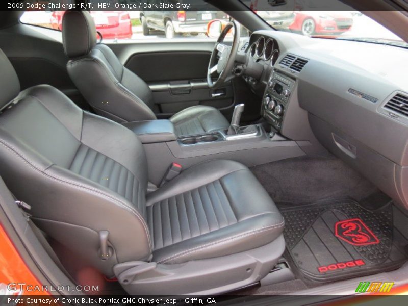  2009 Challenger R/T Dark Slate Gray Interior
