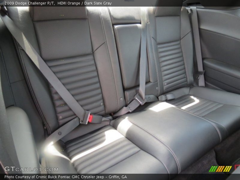 Rear Seat of 2009 Challenger R/T