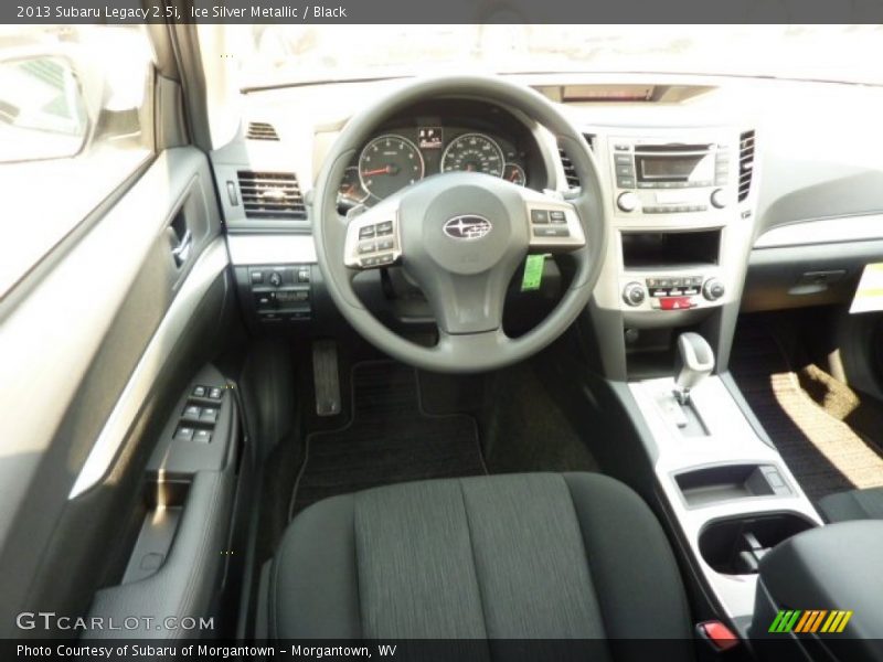 Ice Silver Metallic / Black 2013 Subaru Legacy 2.5i