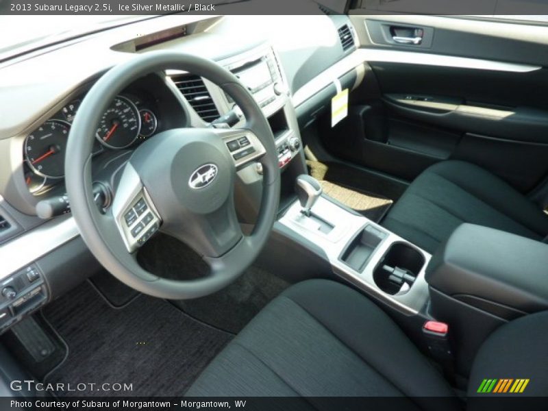 Ice Silver Metallic / Black 2013 Subaru Legacy 2.5i