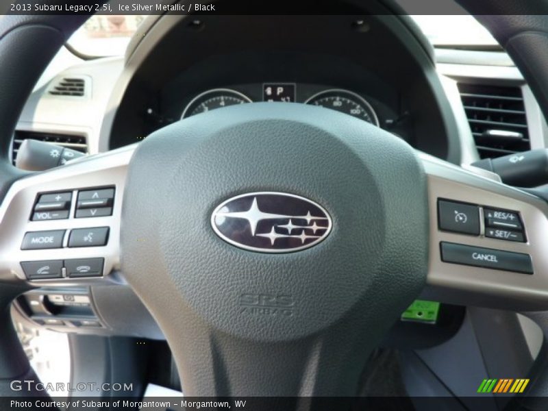 Ice Silver Metallic / Black 2013 Subaru Legacy 2.5i
