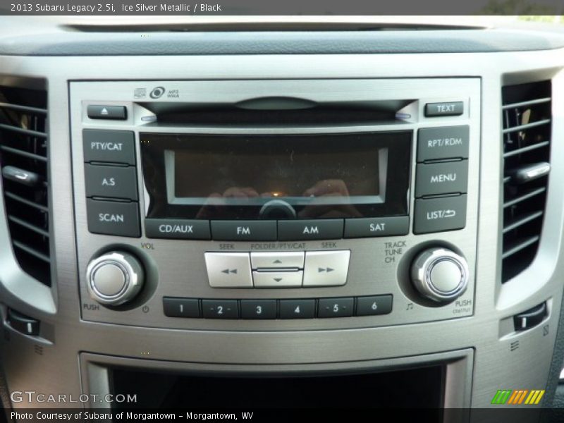 Audio System of 2013 Legacy 2.5i