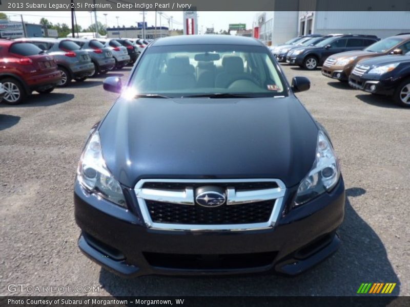 Deep Indigo Pearl / Ivory 2013 Subaru Legacy 2.5i Premium