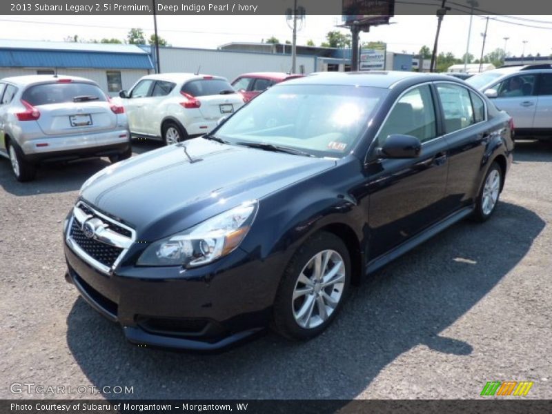 Deep Indigo Pearl / Ivory 2013 Subaru Legacy 2.5i Premium