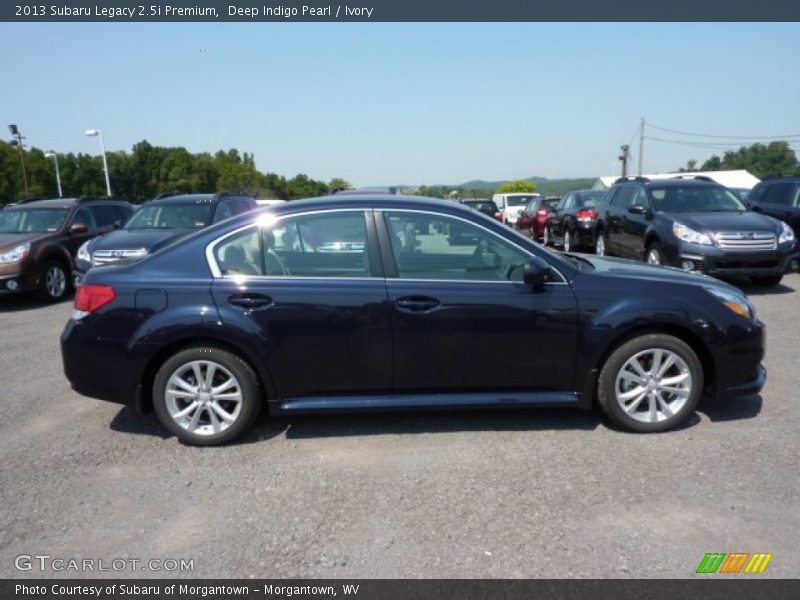 Deep Indigo Pearl / Ivory 2013 Subaru Legacy 2.5i Premium