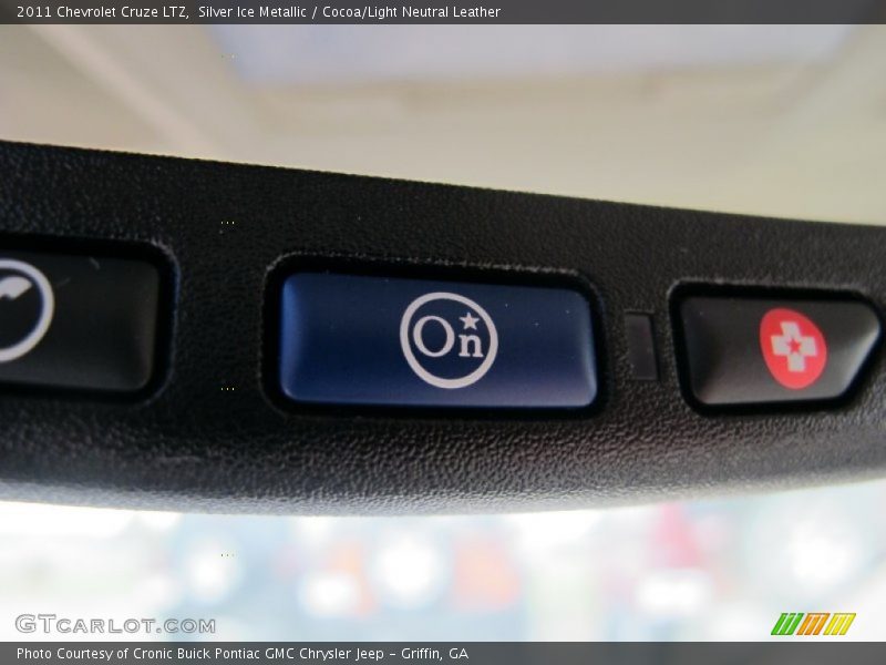 Silver Ice Metallic / Cocoa/Light Neutral Leather 2011 Chevrolet Cruze LTZ