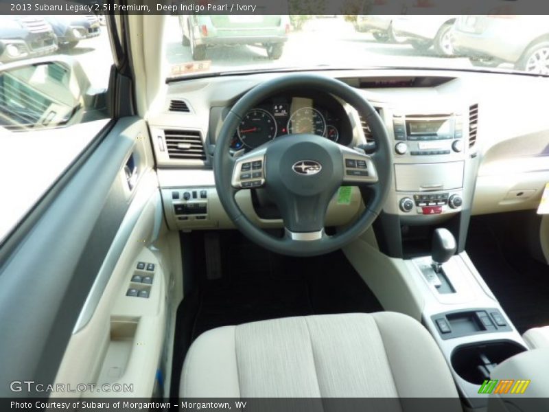Deep Indigo Pearl / Ivory 2013 Subaru Legacy 2.5i Premium