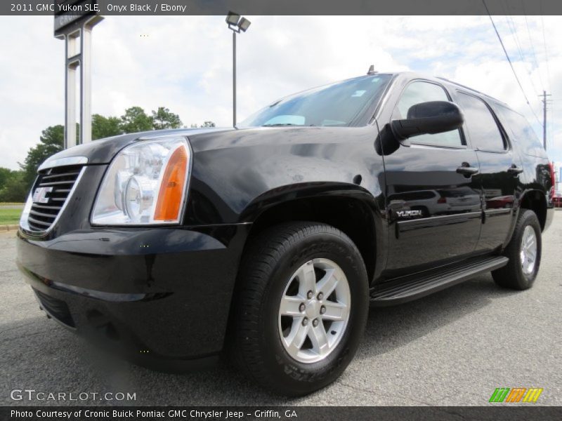 Onyx Black / Ebony 2011 GMC Yukon SLE