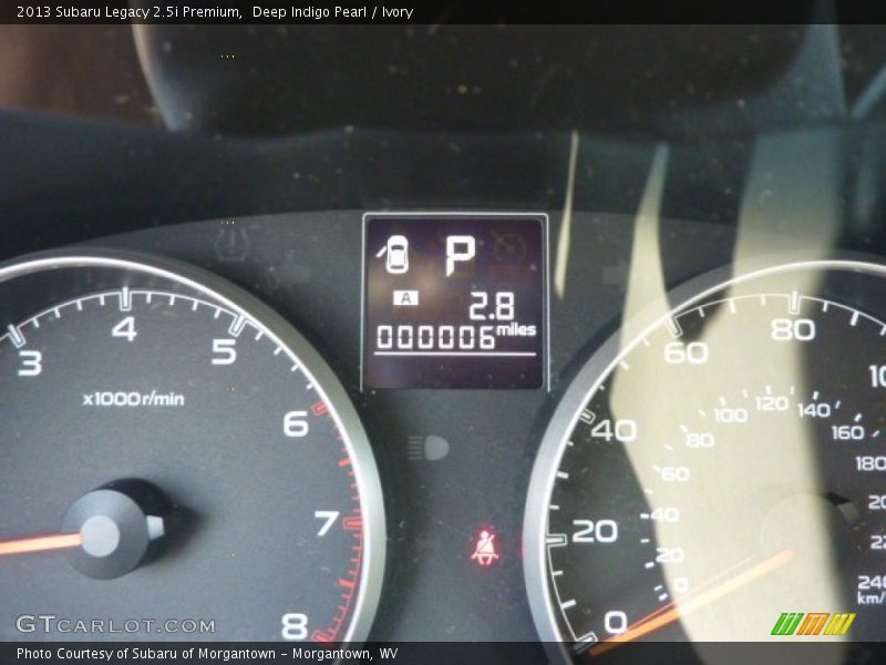Deep Indigo Pearl / Ivory 2013 Subaru Legacy 2.5i Premium