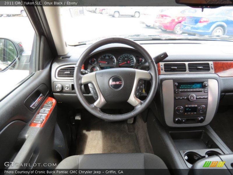 Onyx Black / Ebony 2011 GMC Yukon SLE