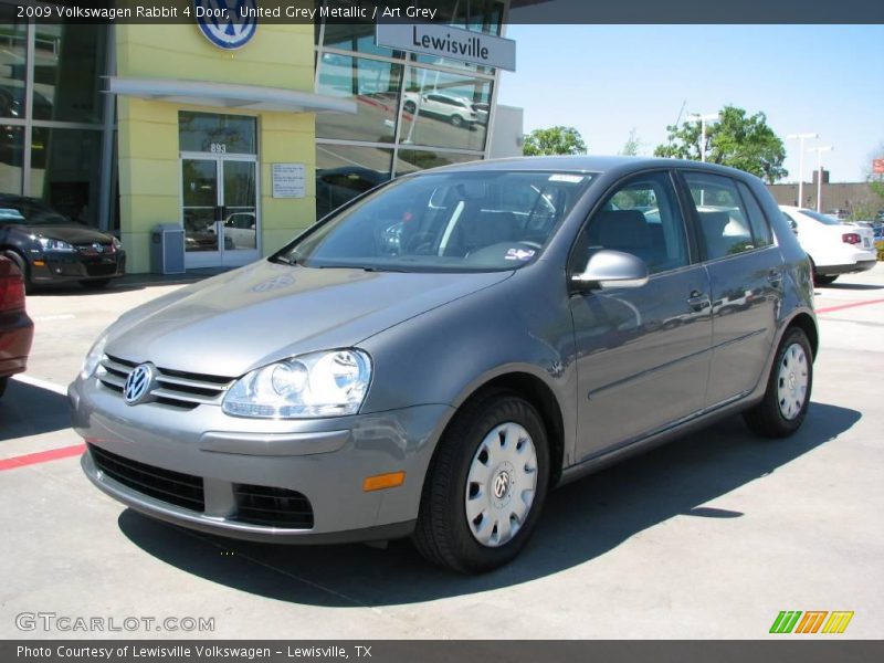 United Grey Metallic / Art Grey 2009 Volkswagen Rabbit 4 Door