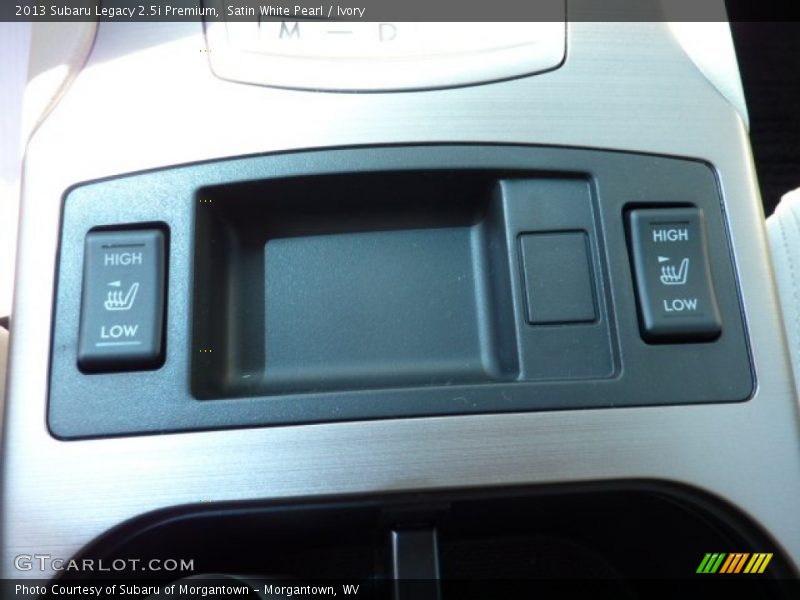 Satin White Pearl / Ivory 2013 Subaru Legacy 2.5i Premium