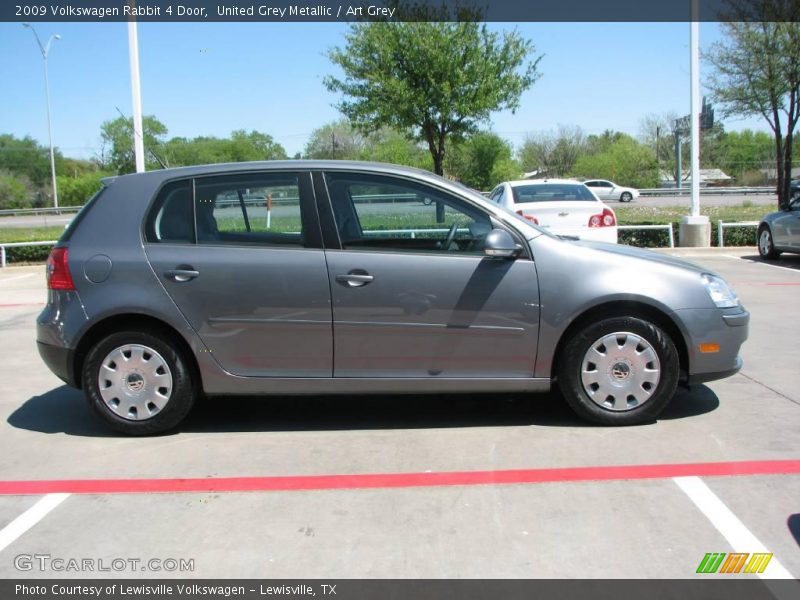 United Grey Metallic / Art Grey 2009 Volkswagen Rabbit 4 Door