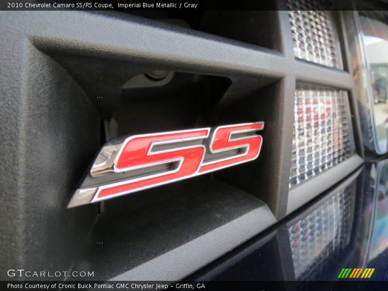 Imperial Blue Metallic / Gray 2010 Chevrolet Camaro SS/RS Coupe