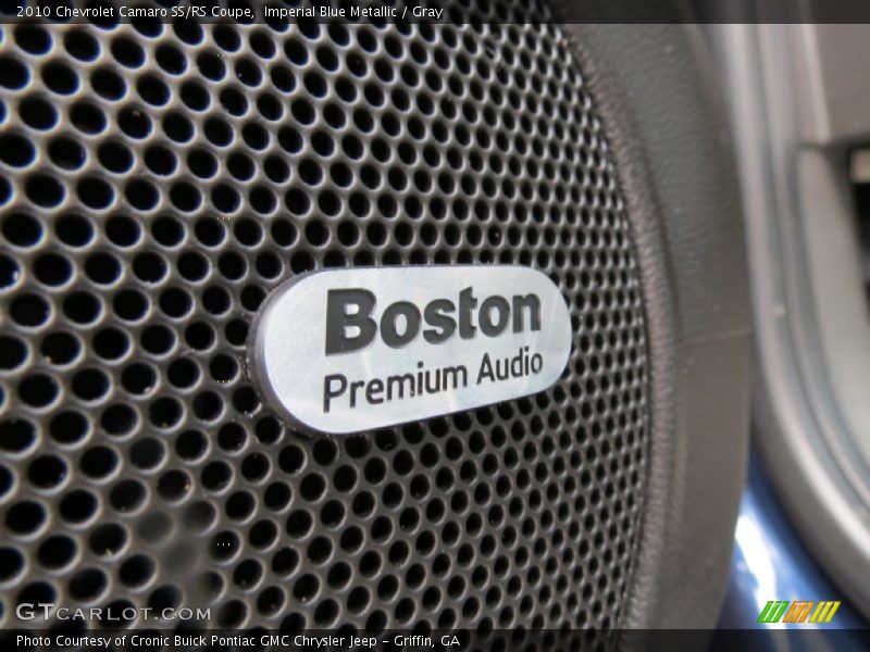 Imperial Blue Metallic / Gray 2010 Chevrolet Camaro SS/RS Coupe