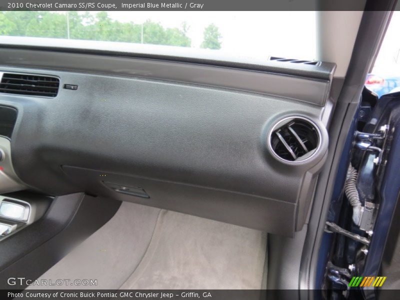 Imperial Blue Metallic / Gray 2010 Chevrolet Camaro SS/RS Coupe