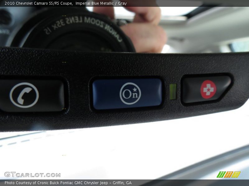 Imperial Blue Metallic / Gray 2010 Chevrolet Camaro SS/RS Coupe