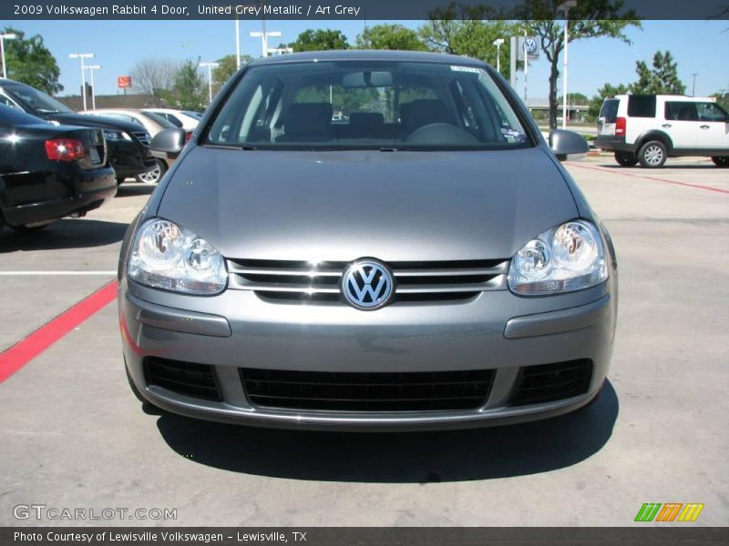 United Grey Metallic / Art Grey 2009 Volkswagen Rabbit 4 Door