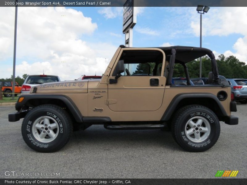  2000 Wrangler Sport 4x4 Desert Sand Pearl