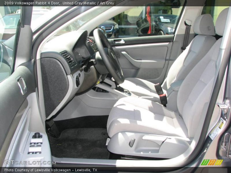United Grey Metallic / Art Grey 2009 Volkswagen Rabbit 4 Door