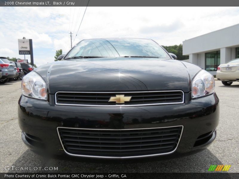 Black / Gray 2008 Chevrolet Impala LT