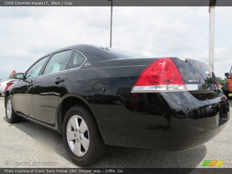 Black / Gray 2008 Chevrolet Impala LT