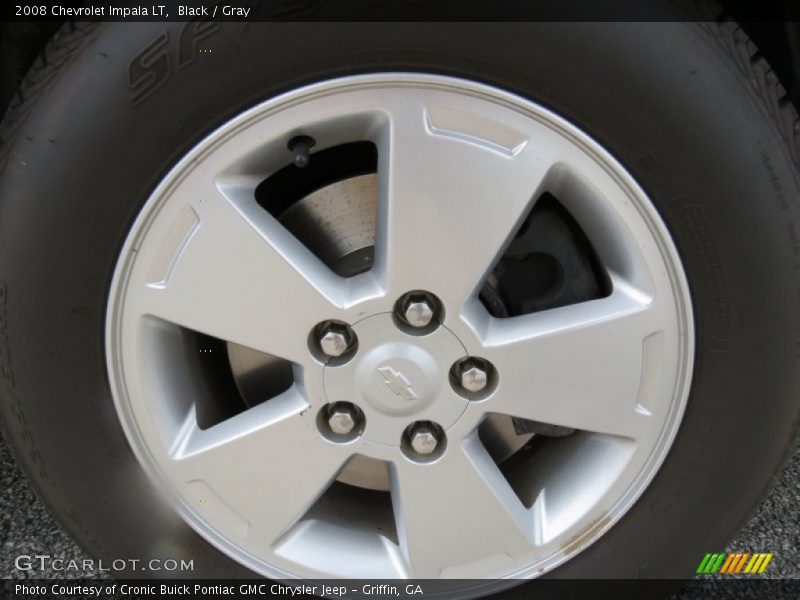 Black / Gray 2008 Chevrolet Impala LT