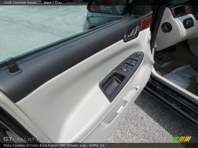 Black / Gray 2008 Chevrolet Impala LT