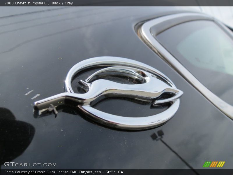 Black / Gray 2008 Chevrolet Impala LT