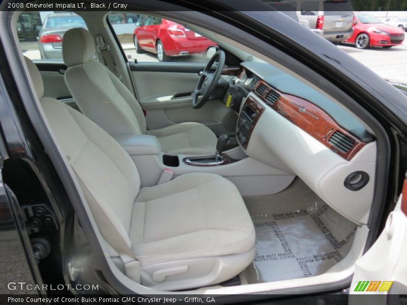 Black / Gray 2008 Chevrolet Impala LT